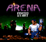 Arena (USA, Europe) Title Screen